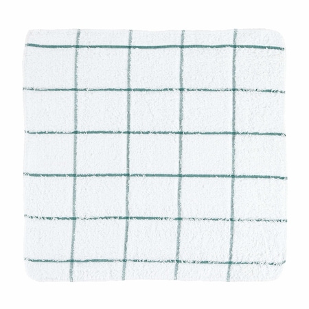 Monarch Cooks Linen Dishcloth 12x12 Green (12pk) DISH-GREEN
